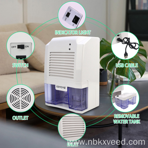 USB 800ml factory 5V DC dehumidifier mini